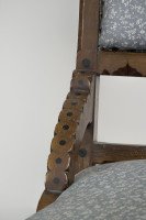 John Pollard Seddon Attributed, probably for C. Seddon a Gothic Revival Nursing Chair - Thumbnail 8
