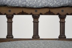 John Pollard Seddon Attributed, probably for C. Seddon a Gothic Revival Nursing Chair - Thumbnail 9