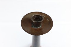 C. F. A. Voysey Attributed, Arts & Crafts Copper & Enamel Candlestick by Richard Rathbone - Thumbnail 7