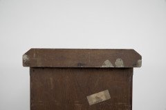 Lamb of Manchester. A Gothic Revival Bedside Cabinet with Carved Floral Details - Thumbnail 23
