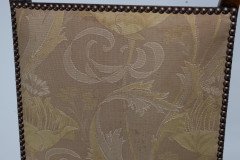 J. S. Henry Arts & Craft Walnut Armchair with Period Stylised Floral Fabric - Thumbnail 20