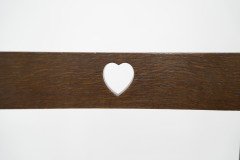 Shapland & Petter. An Arts & Crafts Inlaid Oak Side Chair with a Pierced Heart - Thumbnail 17