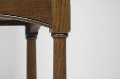 George Walton, attributed. Pair of Arts & Crafts Chairs with Bold Chequer Inlays - Thumbnail 14