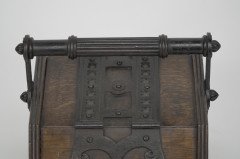 Benham & Froud, Designed by Dr. C. Dresser, Gothic Revival Oak Coal Scuttle - Thumbnail 10