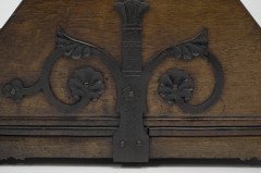 Benham & Froud, Designed by Dr. C. Dresser, Gothic Revival Oak Coal Scuttle - Thumbnail 16