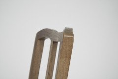 Heals attributed. A Pair of Cotswold School Arts & Crafts Oak Lattice Back Armchairs - Thumbnail 13