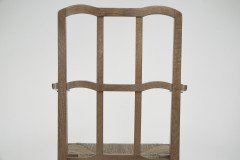 Heals attributed. A Pair of Cotswold School Arts & Crafts Oak Lattice Back Armchairs - Thumbnail 15