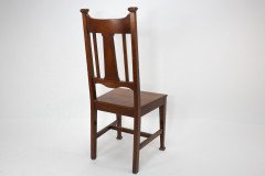 Shapland & Petter. A Top Quality Glasgow School Oak Arts & Crafts Hall Chair - Thumbnail 6