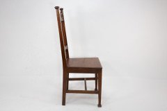 Shapland & Petter. A Top Quality Glasgow School Oak Arts & Crafts Hall Chair - Thumbnail 7