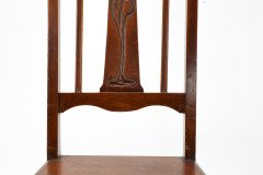 Shapland & Petter. A Top Quality Glasgow School Oak Arts & Crafts Hall Chair - Thumbnail 12