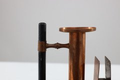 WMF Aesthetic Movement Copper Chamber Candlestick in theDr. C. Dresser Style - Thumbnail 7