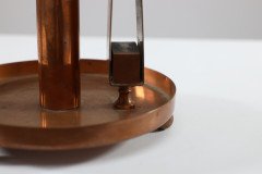 WMF Aesthetic Movement Copper Chamber Candlestick in theDr. C. Dresser Style - Thumbnail 9