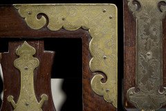 Rare Late 19th-century Japanese Export Square Dining Table with Four Matching Corner Chairs - Thumbnail 19