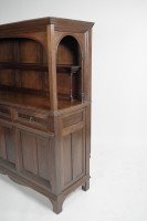 Philip Webb for Morris & Co., Rare & Important Arts & Crafts Walnut Sideboard - Thumbnail 3