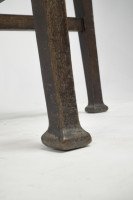 Arts & Crafts Mahogany Tub Chair with Stylised Floral Cut-Outs c.1900 - Thumbnail 13