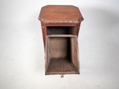 A. W. N. Pugin, Style of, Gothic Revival Oak Coal Purdonium with Linenfold - Thumbnail 12