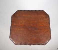 A. W. N. Pugin, Style of, Gothic Revival Oak Coal Purdonium with Linenfold - Thumbnail 14