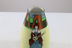 English Wardle & Co., 'Stuart' Vase Depicting Art Nouveau Maiden - Thumbnail 3