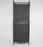 An Ebonised Single Drawer Cabinet - Thumbnail 5