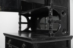 An Ebonised Single Drawer Cabinet - Thumbnail 8