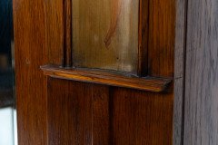 Baillie Scott, Style of. Arts & Crafts Oak Armoire Wardrobe with Daffodil Inlays - Thumbnail 5