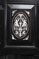 An Ebonised Single Drawer Cabinet - Thumbnail 10