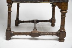 John Pollard Seddon for Seddon & Co., a Gothic Revival Oak Armchair - Thumbnail 10
