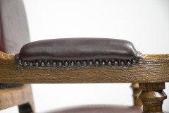 John Pollard Seddon for Seddon & Co., a Gothic Revival Oak Armchair - Thumbnail 11