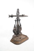 Falkirk, Aesthetic Movement Cast Iron Stick Stand with Mythical Dragons - Thumbnail 12