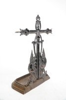 Falkirk, Aesthetic Movement Cast Iron Stick Stand with Mythical Dragons - Thumbnail 15