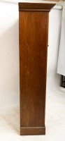 Baillie Scott, Style of. Arts & Crafts Oak Armoire Wardrobe with Daffodil Inlays - Thumbnail 21