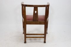 E. A. Taylor Attributed, a Good Arts & Crafts Oak Tub Chair - Thumbnail 5