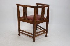 E. A. Taylor Attributed, a Good Arts & Crafts Oak Tub Chair - Thumbnail 6