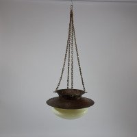 Birmingham Guild of Handicraft. A Rare Arts & Crafts Circular & Copper Light - Thumbnail 3