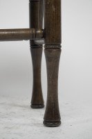 Liberty & Co., A Stained Beech & Leather Thebes Stool - Thumbnail 9