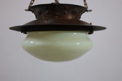Birmingham Guild of Handicraft. A Rare Arts & Crafts Circular & Copper Light - Thumbnail 6