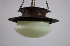 Birmingham Guild of Handicraft. A Rare Arts & Crafts Circular & Copper Light - Thumbnail 8
