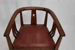 E. A. Taylor Attributed, a Good Arts & Crafts Oak Tub Chair - Thumbnail 13