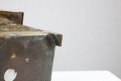 Margaret Gilmour Arts & Crafts Brass Planter with Stylised Rose & Floral Details - Thumbnail 15