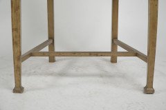 G. M. Ellwood for J. S. Henry. A Rare Satin Birch Arts & Crafts inlaid Armchair. - Thumbnail 10