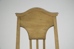 G. M. Ellwood for J. S. Henry. A Rare Satin Birch Arts & Crafts inlaid Armchair. - Thumbnail 14