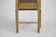 G. M. Ellwood for J. S. Henry. A Rare Satin Birch Arts & Crafts inlaid Armchair. - Thumbnail 17