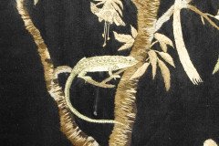 E. W. Godwin Attributed, an Anglo-Japanese Three-fold Screen with Birds Amidst Foliage - Thumbnail 16
