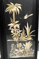 E. W. Godwin Attributed, an Anglo-Japanese Three-fold Screen with Birds Amidst Foliage - Thumbnail 18