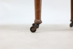 Waring & Gillow. An Arts & Crafts Bow Fronted Kneehole Twin Pedestal Desk - Thumbnail 24