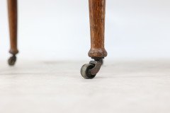 Waring & Gillow. An Arts & Crafts Bow Fronted Kneehole Twin Pedestal Desk - Thumbnail 25
