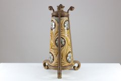 Stoneware & Brass Table Lamp by Edith Lupton - Thumbnail 2