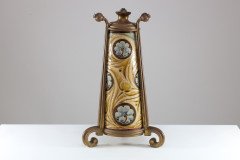 Stoneware & Brass Table Lamp by Edith Lupton - Thumbnail 3