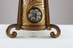 Stoneware & Brass Table Lamp by Edith Lupton - Thumbnail 4