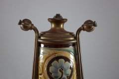 Stoneware & Brass Table Lamp by Edith Lupton - Thumbnail 8